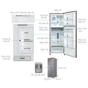 Tủ lạnh ELECTROLUX ETB3440K-A