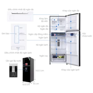 Tủ lạnh ELECTROLUX ETB3440K-H