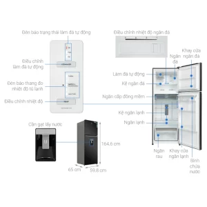Tủ lạnh ELECTROLUX ETB3460K-H