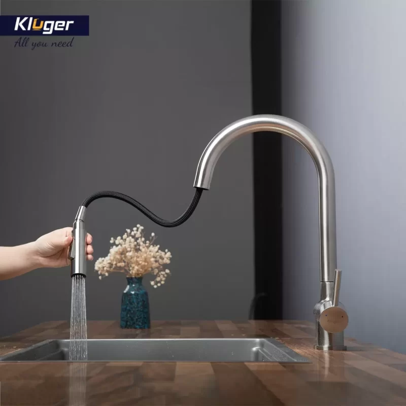 Vòi rửa bát KLUGER KLF0008SS - Voi rua bat KLUGER KLF0008SS 7