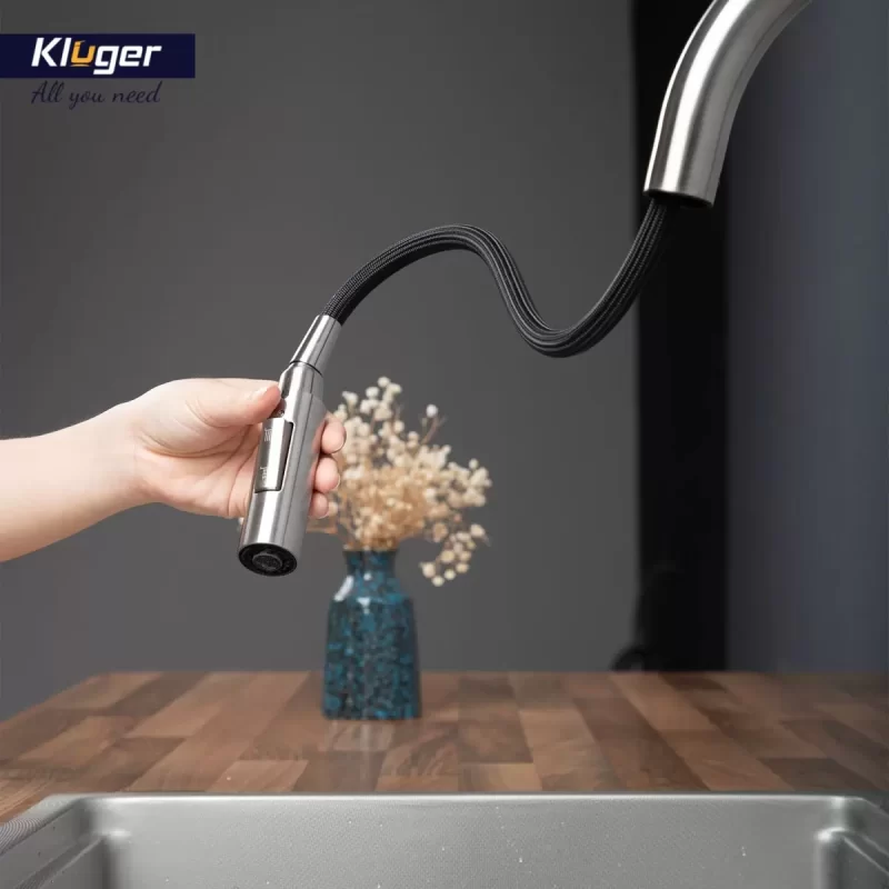 Vòi rửa bát KLUGER KLF0008SS - Voi rua bat KLUGER KLF0008SS 8