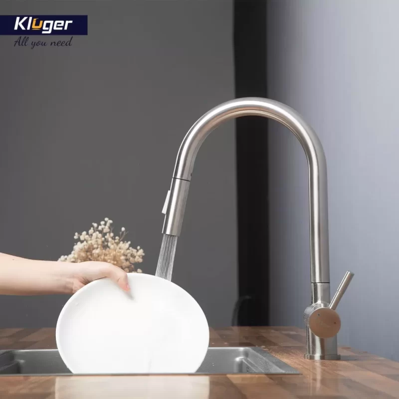 Vòi rửa bát KLUGER KLF0008SS 2 Vòi rửa bát KLUGER KLF0008SS