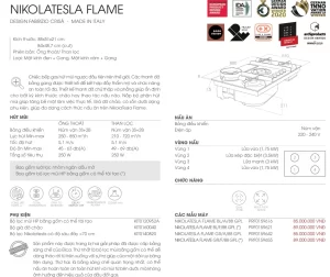 Bếp gas kết hợp hút mùi Elica NIKOLATESLA FLAME BL/F/88 PRF0159621 - bep gas ket hop hut mui elica nikolatesla flame bl f 88 prf0159621 3