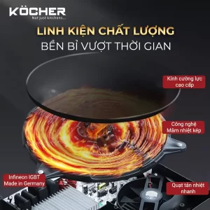 Bếp từ công nghiệp Kocher CI-3500C - bep tu cong nghiep kocher ci 3500c 3