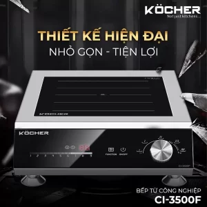 Bếp từ công nghiệp Kocher CI-3500F - bep tu cong nghiep kocher ci 3500f 1