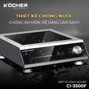 Bếp từ công nghiệp Kocher CI-3500F - bep tu cong nghiep kocher ci 3500f 6