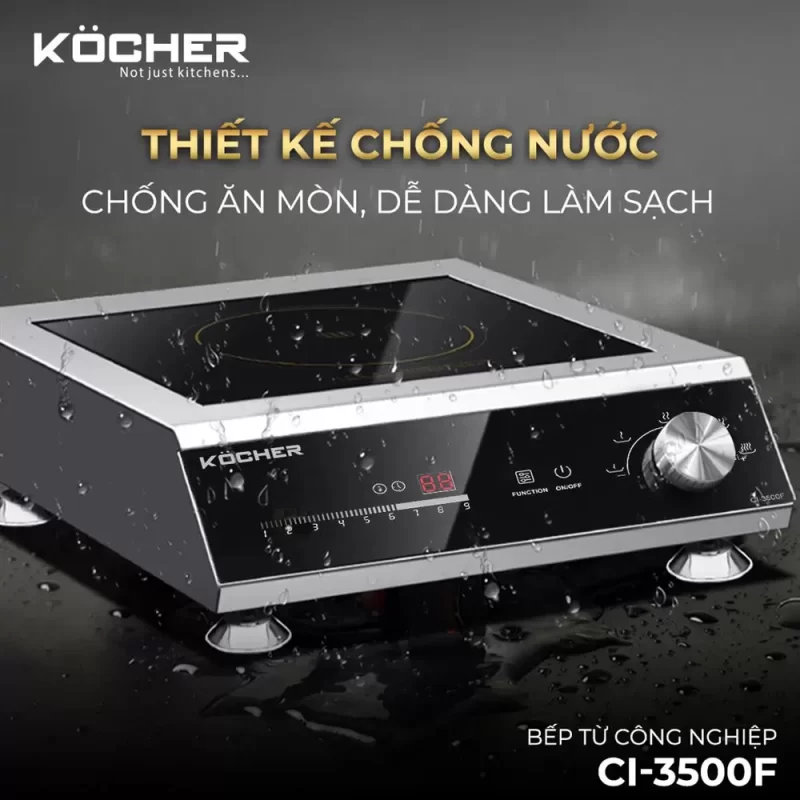 Bếp từ công nghiệp Kocher CI-3500F - bep tu cong nghiep kocher ci 3500f 6