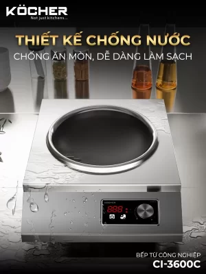 Bếp từ công nghiệp Kocher CI-3600C - bep tu cong nghiep kocher ci 3600c7