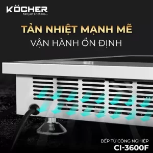 Bếp từ công nghiệp Kocher CI-3600F - bep tu cong nghiep kocher ci 3600f5