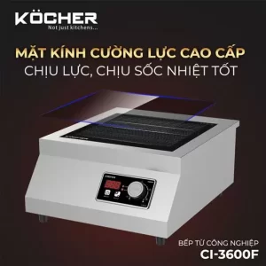 Bếp từ công nghiệp Kocher CI-3600F - bep tu cong nghiep kocher ci 3600f6