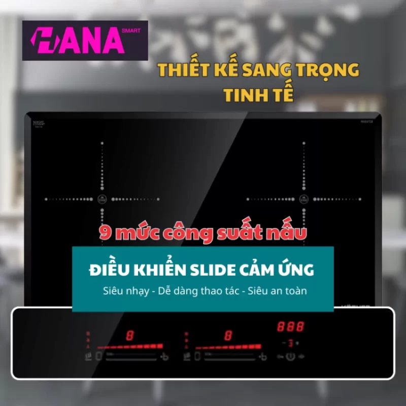 Bếp từ đôi Kocher DI-806GE02 14 Bếp từ đôi Kocher DI-806GE02