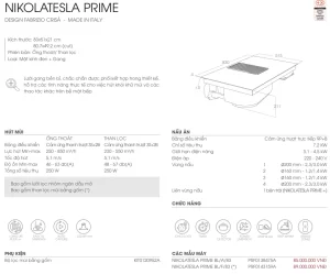 Bếp từ kết hợp hút mùi Elica NIKOLATESLA PRIME BL/A/83 PRF0138475A - bep tu ket hop hut mui elica nikolatesla prime bl a 83 prf0138475a 7