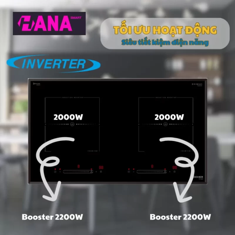 Bếp từ Kocher DI-220 19 Bếp từ Kocher DI-220
