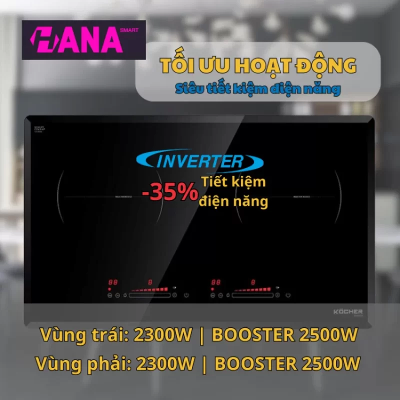 Bếp từ Kocher DI-833GE 19 Bếp từ Kocher DI-833GE