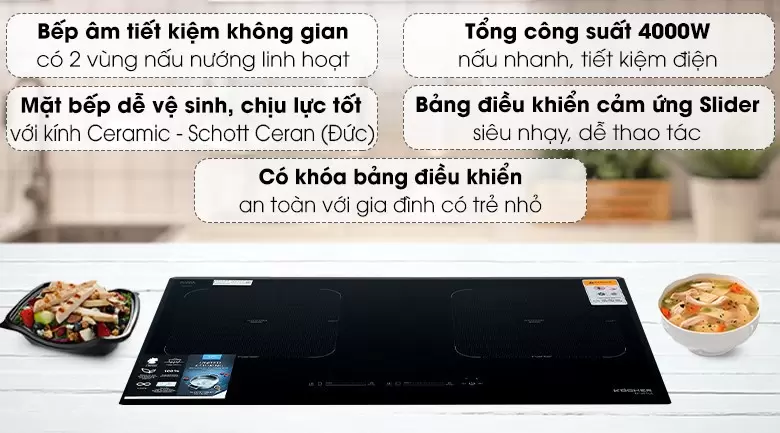 Bếp từ Kocher DI-881GE 18 Bếp từ Kocher DI-881GE