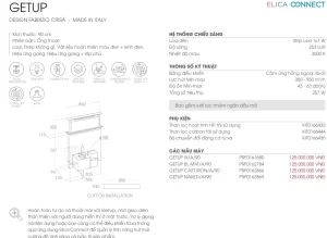 Máy hút mùi Elica GETUP IX/A/90 PRF0161680 - may hut mui elica getup ix a 90 prf0161680 1
