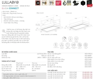 Máy hút mùi Elica LULLABY @ WOOD/A/120 PRF0167046 - may hut mui elica lullaby wood a 120 prf0167046 10
