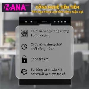 Máy rửa bát Kocher KDEU-8818BL - may rua bat kocher kdeu 8818bl 1