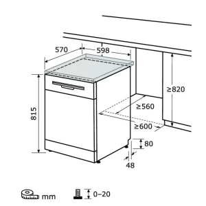 Máy rửa bát Kocher KDEU-8818BL - may rua bat kocher kdeu 8818bl 8