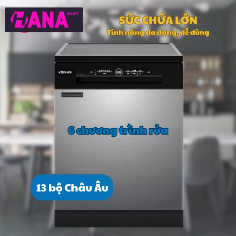 Máy rửa bát Kocher KDEU-8828SEMI 18 Máy rửa bát Kocher KDEU-8828SEMI