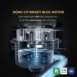 Máy rửa bát Kocher KDEU-8855S7 - may rua bat kocher kdeu 8855s7 5