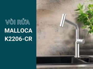 Vòi rửa chén Malloca K2206-CR - voi rua chen malloca k2206 cr3