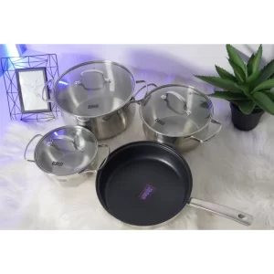 Bộ nồi LORCA TA-5018 TITANIUM