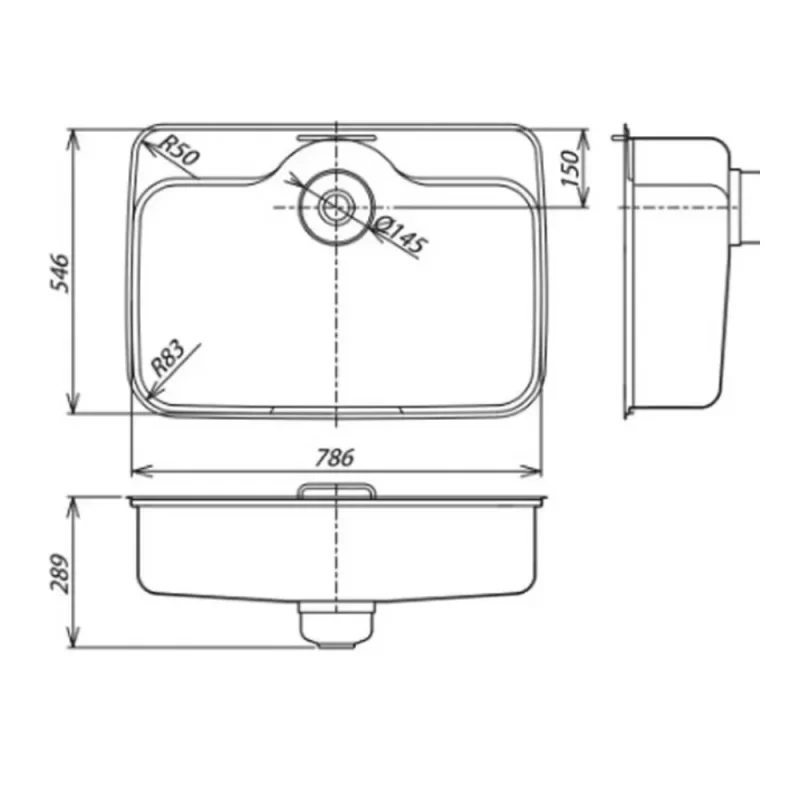 Chậu rửa bát SHIGERU GB-DK FS 11 Chậu rửa bát SHIGERU GB-DK FS