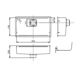 Chậu rửa bát SHIGURE LE JSM-K FS