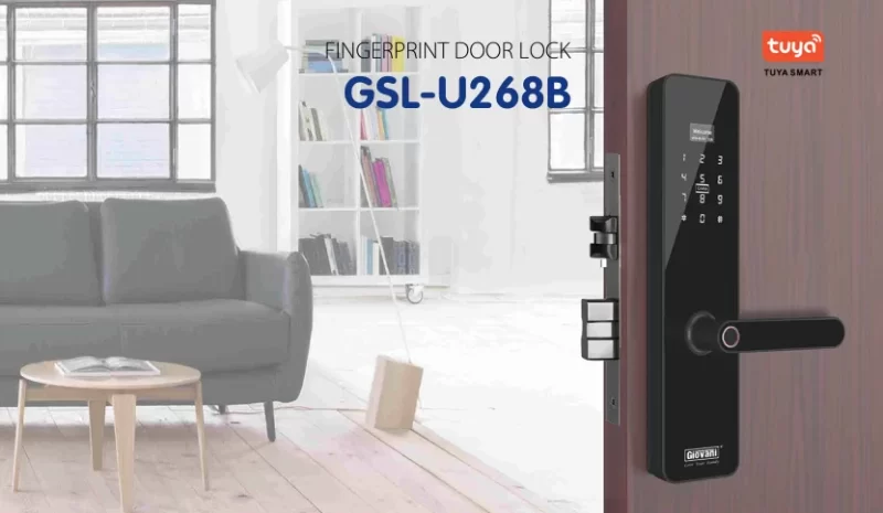 Khóa vân tay GIOVANI GSL-U268B 10 Khóa vân tay GIOVANI GSL-U268B
