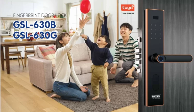 Khóa vân tay GIOVANI GSL-630G 4 Khóa vân tay GIOVANI GSL-630G