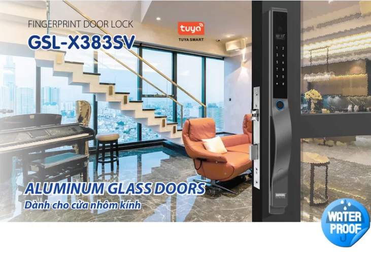 Khóa cửa nhôm GIOVANI GSL-X383SV 10 Khóa cửa nhôm GIOVANI GSL-X383SV