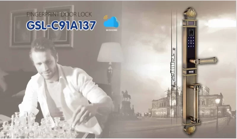 Khóa đại sảnh GIOVANI GSL-C91A137 màu đồng 12 Khóa đại sảnh GIOVANI GSL-C91A137