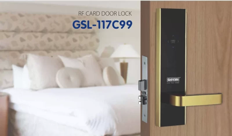 Khóa khách sạn GIOVANI GSL-117C99 màu bạc 4 Khóa khách sạn GIOVANI GSL-117C99