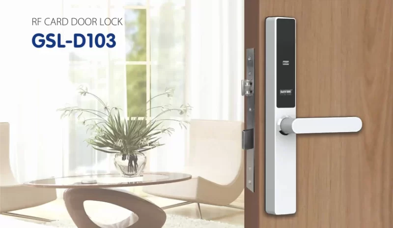 Khóa khách sạn GIOVANI GSL-D103 màu bạc 4 Khóa khách sạn GIOVANI GSL-D103