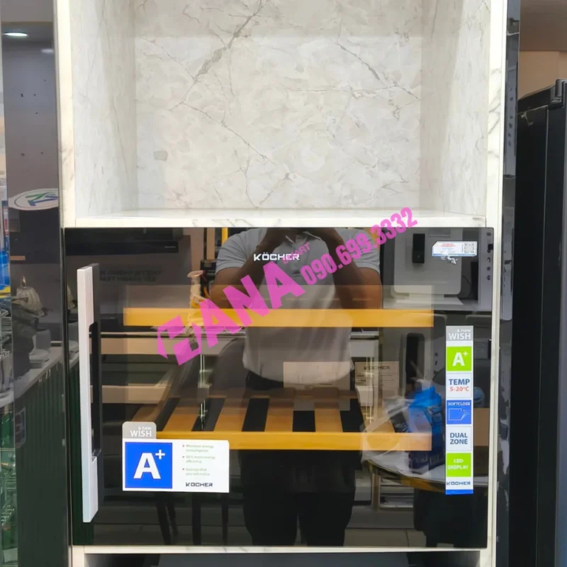 Tủ rượu vang Kocher KWEU-1128B