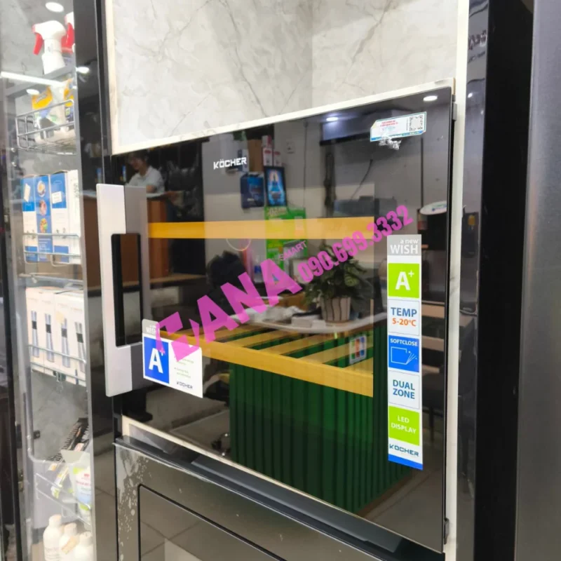Tủ rượu vang Kocher KWEU-1128B