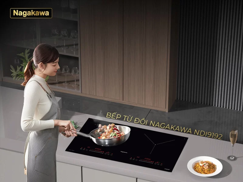 Bếp điện từ đôi Nagakawa NDI9192 24 Bếp điện từ đôi Nagakawa NDI9192