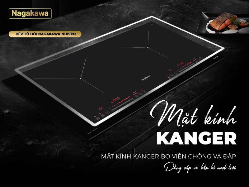Bếp điện từ đôi Nagakawa NDI9192 20 Bếp điện từ đôi Nagakawa NDI9192