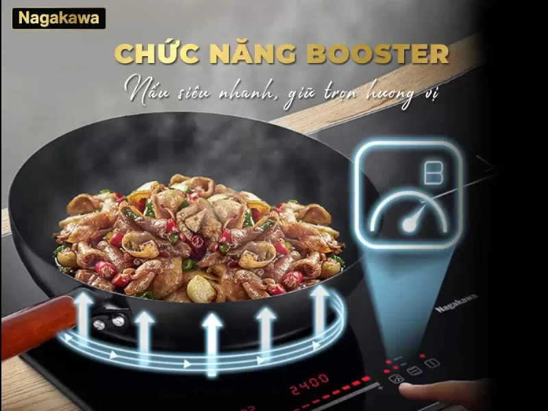 Bếp điện từ đôi Nagakawa NDI9192 21 Bếp điện từ đôi Nagakawa NDI9192
