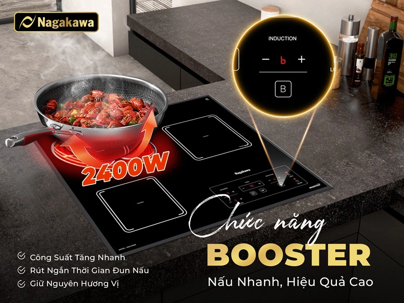 Bếp điện từ Nagakawa NAG1253M 21 Bếp điện từ Nagakawa NAG1253M