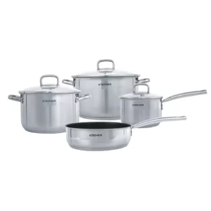 Bộ nồi chảo 4 món Kocher Lubeck Pro