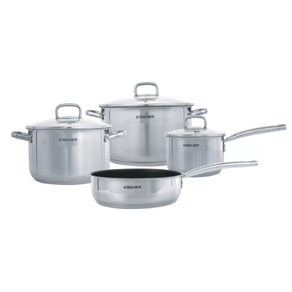 Bộ nồi chảo 4 món Kocher Lubeck Pro