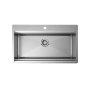 Chậu rửa bát NoBiNox STEP NT685T SA8000B