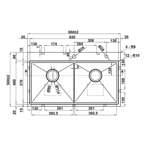 Chậu rửa chén Hafele WS SINK COMBO 567.94.058 - chau rua chen hafele ws sink combo 567 94 058 4