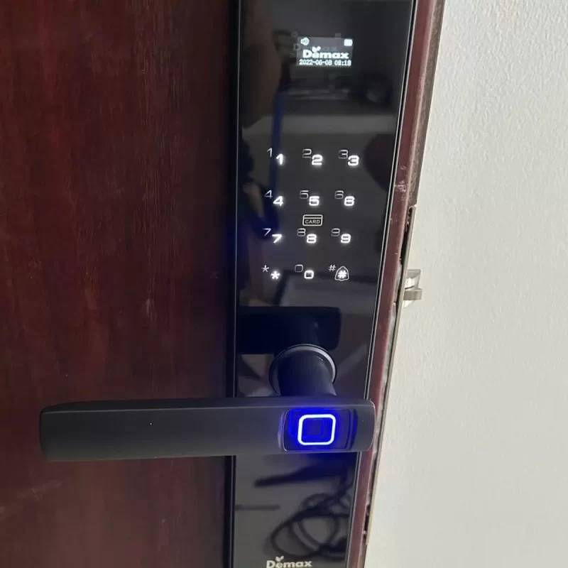 Khóa vân tay APP WIFI DEMAX EL-C626 BL màn hình chuông - khoa van tay app wifi demax el c626 bl 10
