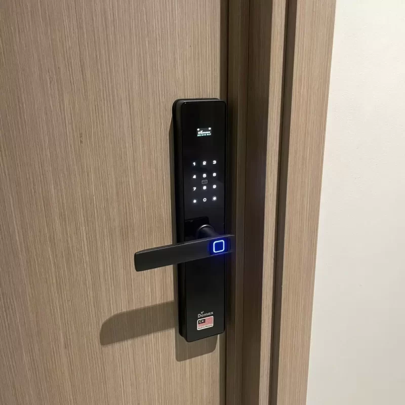 Khóa vân tay APP WIFI DEMAX EL-C626 BL màn hình chuông - khoa van tay app wifi demax el c626 bl 3
