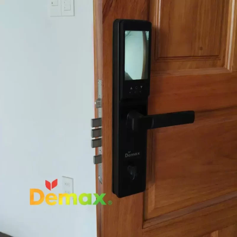 Khóa vân tay APP WIFI DEMAX EL-C626 BL màn hình chuông - khoa van tay app wifi demax el c626 bl 5