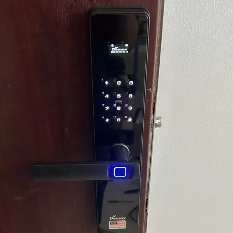 Khóa vân tay APP WIFI DEMAX EL-C626 BL màn hình chuông - khoa van tay app wifi demax el c626 bl 8