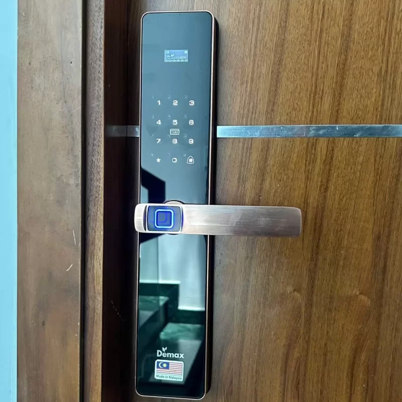 Khóa vân tay APP WIFI DEMAX EL-C626 CG màn hình chuông - khoa van tay app wifi demax el c626 cg 10